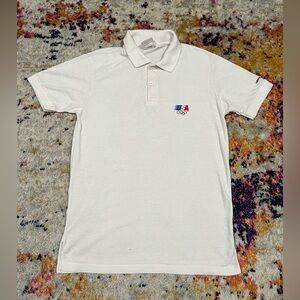 Vintage Olympics/Levis polo shirt medium